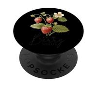 Estampado especial de fresa You Are Berry PopSockets PopGrip Adhesivo