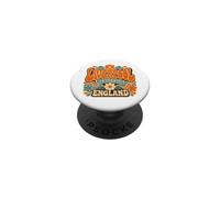 Estampado Floral Maravilloso de Liverpool Merseyside, Inglaterra PopSockets PopGrip Adhesivo