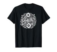 Estampado floral Pemberley de Jane Austen Camiseta