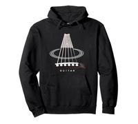 Estampado gráfico Guitar Music Lover Art Cool para Hombre y Mujer Sudadera con Capucha