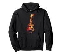 Estampado gráfico Guitar Music Lover Art Cool para Hombre y Mujer Sudadera con Capucha