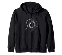 Estampado gráfico Guitar Music Lover Art Cool para Hombre y Mujer Sudadera con Capucha