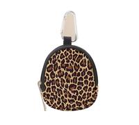 Estampado Leopardo Tigre Estilo Y2K Monedero Bolsa Cremallera Impermeable Mini Portallaves Auriculares Multifuncional
