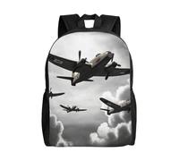 Estampado Mochila De Viaje Guerra Mundial Tipo Casual Bolsas Impermeable Mochila para Escuela para Escolar, Gimnasio, Adolescente, 42X32X14Cm