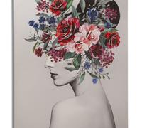 ESTAMPADO PINTADO FLOR SEÑORA -A-