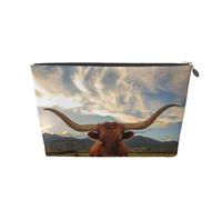 Estampado Vaca Animal, Bolsa de artículos de tocador Bolsa de Maquillaje Bolsa de cosméticos Bolsa de artículos de tocador de Viaje portátil