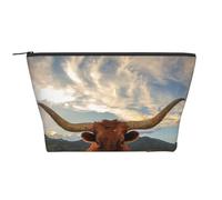 Estampado Vaca Animal, Bolsa de artículos de tocador Bolsa de Maquillaje Bolsa de cosméticos Bolsa de artículos de tocador de Viaje portátil