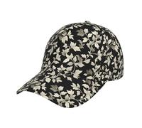 Estampado Vintage De Hojas Beige Gorra Deportiva Casuales ala Curva Gorras De Béisbol Moda Gorra Beisbol para Pesca Hombre Mujer