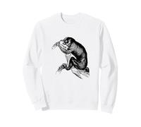 Estampado Vintage Slow Loris Sudadera