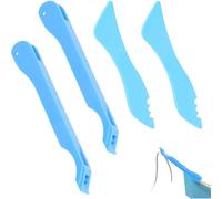 Estampador manual de cobre para vitrales, kit de 7/32" para trabajos en vidrio, ideal para profesionales y principiantes.