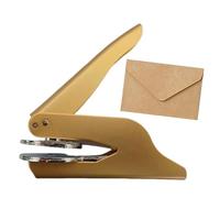 Estampadora Para Libros - Sello Para Grabado En Papel | Manual Elegante Para Invitaciones de Boda Sobres Papel Grabado Para Uso Personal