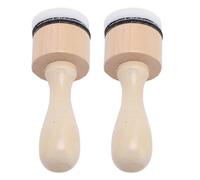 Estampilla de Agarre de Arte de Uñas, 2 Set de Limpieza de Uñas Tableta de Estampillas de Madera, Herramienta Auxiliar sin Toque, Diseño de Limpieza Fácil para Manicuras,