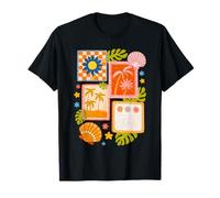Estampilla gráfica Spring Break Cool Post Stamp Vibes Camiseta