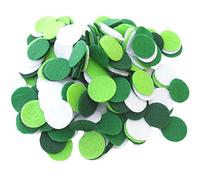 Están nunca después de 1,5 "fieltro círculos 96pc color Combo Pack con verde, verde oscuro, verde claro, blanco