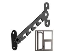 Estancia de ventana abatible, pestillo de restricción de ventana,Bloqueo de ventana Protección del limitador de ventana - Tope abatible, limitador de ventana de seguridad, limitador de apertura