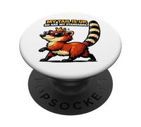Estándares de Animales Coati Lindos Dicho irónico PopSockets PopGrip Adhesivo