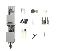 Estándares de tornos de herramientas Mini torno de madera for carpintería, herramienta rotativa for pulir perlas de madera, 12-24 V, velocidad ajustable(Group 1)