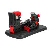 Estándares de tornos de herramientas Mini torno motorizado for trabajar metales, 12 V CC, 36 W, herramienta de carpintería for modelismo, banco de gong