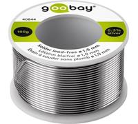 Estaño para soldar sin plomo 1mm 100g 40844