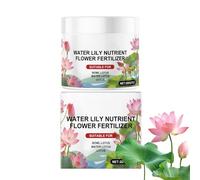 Estanque De Agua Nutriente Lirio -Estanque De Fertilizantes De Lirio De Agua, Nutrientes De Lirio En Polvo | 200 G De Agua Fertilizante Natural De Floración De Agua - Solución De Plantación De Acuario
