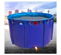 Estanque de peces Koi sobre el suelo, acuario grande al aire libre, plegable, fácil de instalar, ideal para riego agrícola y almacenamiento de agua