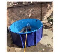 Estanque grande para acuarios, Piscina elevada con estructura de PVC(1.5x0.6m - 1000L/264 GaL)