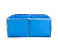 Estanque Grande para Piscina de Acuario, Estanque de peces de lona de PVC, tanque de almacenamiento de agua plegable, piscina de acuicultura con estructura, estanque de peces al aire libre para la cr