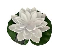 Estanque Lights, Solar Pool Lanterns, 6,69 x 2,76 in Floating Light Flower-Shaped, Energy-Eficient Powered, Impermeable Led Lamps for Garden, Pond, Spa, Patio, Backyard Lighting