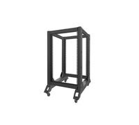 ESTANTE ABIERTO 18U 600X800 NEGRO OR01-6818-B