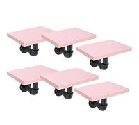 Estante abierto de pared para montaje en pared con soporte de tubo, estante de pared flotante, 6 juegos, estante de madera montado en la pared, estante de almacenamiento para dormitorio, decoración