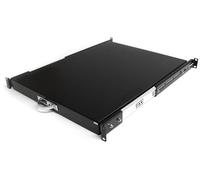 StarTech.com Estante Bandeja 1U Deslizante Telescópica para Armario Rack Servidores, 0,55m o 22 Pulgadas de Profundidad, para Rack de Equipos de Redes (SLIDESHELFD)