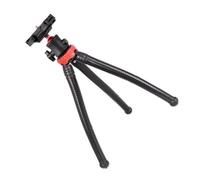 Estante ajustable súper pequeño con diseño de abrazadera giratoria de 360 grados, materiales de goma estables para cámara, video, estante de viaje