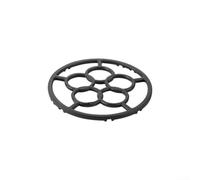 Estante antideslizante de la estufa del arrabio para las cocinas de gas de | Se adapta a cocinas de gas de 4 o 5 garras, esmerilado antideslizante para superficie, diseño de ocho ranuras