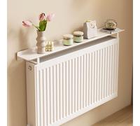 Estante Blanco For Radiador, Cubre Radiador, También Puede Usarse Como Soporte Decorativo For Plantas, Incluye Un Soporte De Fácil Instalación, Apto For Radiadores Domésticos(60cm/23.6in)