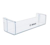 Estante Botellero Frigorífico Compatible con BOSCH 00709646 | Sustituye 00744473, 00705901, 00704751 | Transparente sin Embellecedor | 442 x 124,9 x 100 mm
