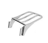 Estante Carga Equipaje Trasero Para Sportster Para XL 883 1200 Para Heritage Para Softail Respaldo Motocicleta Sissy Bar Portaequipajes Portaequipajes Trasero Moto(Silver)