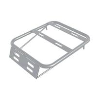 Estante Carga Equipaje Trasero Soporte Para Portaequipajes Trasero Motocicleta Soporte Extensión Para Portaequipajes Bicicleta Eléctrica Hierro Portaequipajes Trasero(White)