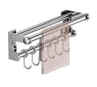 Estante Cocina Acero Inoxidable 304 - Colgador Pared Sin Taladro Portacuchillos Con Ganchos | Organizador Utensilios Multifuncional Para Tapa Olla Tabla Cortar | Estante Rollo Papel Film Transparente,