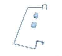 Estante colgante de acero inoxidable con cesta deslizante para mesa IGT, colgador lateral de 0.5 unidades para almacenamiento de parrilla de camping, accesorio organizador de cocina al aire libre