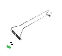 Estante colgante moderno para almacenamiento de copas de vino, acero resistente y antioxidante, diseño que ahorra espacio, accesorio para hogar y club, para comedor, soporte para copas de vino