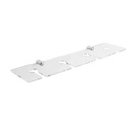 Estante colgante - Soporte organizador montado, expositor de tazas que ahorra espacio, soporte duradero para pared de cocina, estante multiusos para bar, encimeras, zona de fiesta, comedor, cafetería