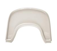 Estante compacto ahorro espacio Bandeja para trona de bebé compatible con trona Stokke Tripp, con ventosa fuerte y suave, accesorios para trona para niños de 6 a 36 meses, fácil de (White, A)