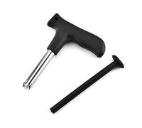 Estante Compacto Ahorro Espacio Herramienta de Agujero Abierto Herramienta de abridor Cocoss Estante de Agua de Paja (Black, One Size)