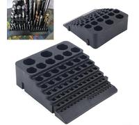 Estante confiable del sostenedor de la herramienta del agujero 84 diseñado para los accesorios del CNC y la organización de las herramientas de fresado