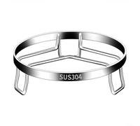 Estante de acero inoxidable para cocinar al vapor y asar estante de alambre multifuncional para ollas, fácil de limpiar y perfecto para cada cocina (L)