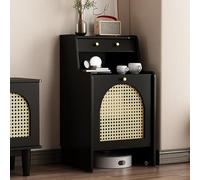 Estante de almacenamiento al vacío de robot de varios niveles, con puertas y cajones para robot, mesa decorativa para sala de estar, comedor, cocina y oficina en casa.