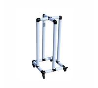 Estante De Almacenamiento Anillos Ejercicio Con Peso Plástico,Soporte Aros Gimnasio PVC,Carro Exhibición Equipos Gimnasia Liviano,Capacidad Carga 150 Kg For El Hogar La Escuela(Compatible Diam 55cm)