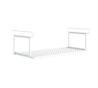 Estante de almacenamiento apilable, estante de almacenamiento para armario de congelador, organizador de zapatos de encimera, estante de despensa para refrigerador, ahorro de espacio, estante de metal