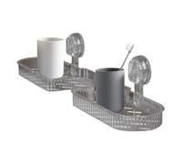 Estante de Almacenamiento con para baño, Estante Antideslizante para Grifo de Ducha, Soporte Antideslizante, Accesorios multifuncionales, diseño a Prueba de óxido para Cocina, Hotel, hogar