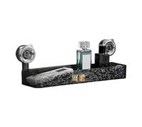 Estante de Almacenamiento con, Resistente al Agua, Organizador de baño Estable, Cesta sin taladros para Pared de Ducha, Soporte para Tazas de champú y jabón, Organizador de Toallas y